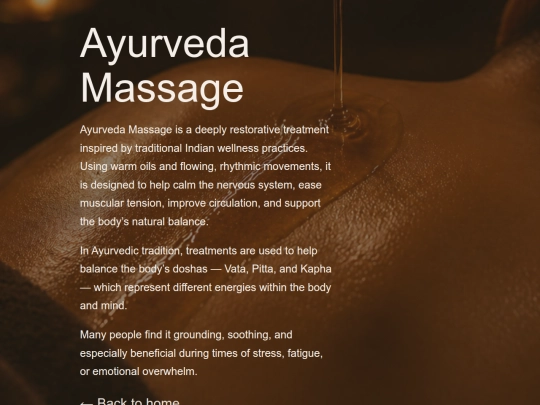 ayurveda screenshot