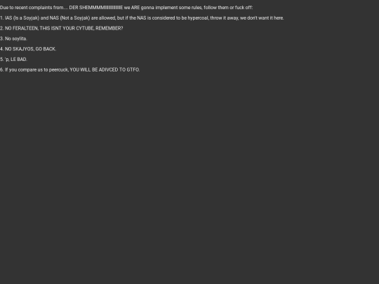 rules screenshot
