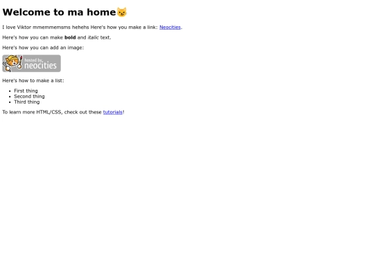 index screenshot