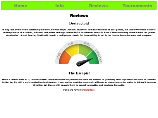 reviews screenshot