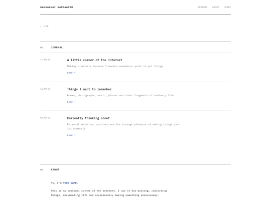 index screenshot