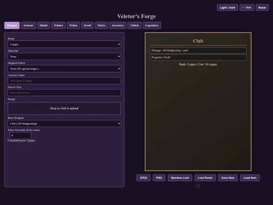 08ItemBuilder screenshot