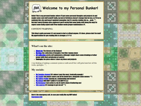 PersonalBlog screenshot