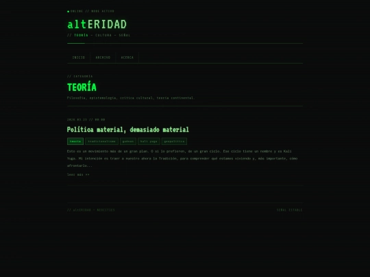 teoria screenshot