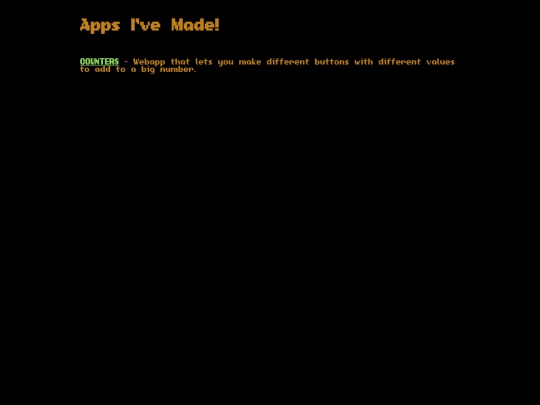 MyApps screenshot