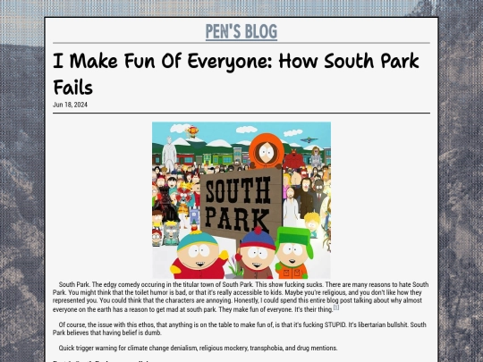 blog/imakefunofeveryone screenshot