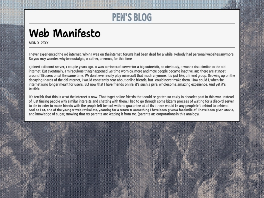 blog/test screenshot