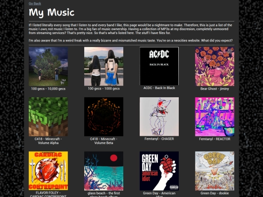 music screenshot