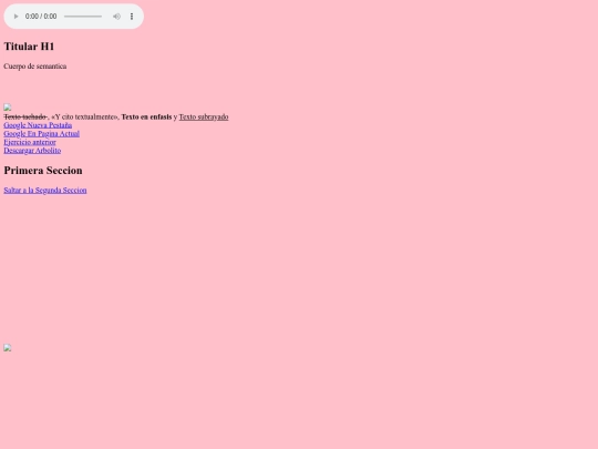 Subcarpetas/enlaces screenshot