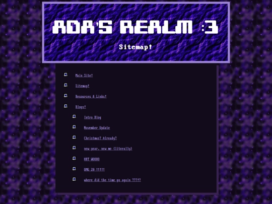 sitemap screenshot