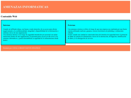 Amenazas screenshot