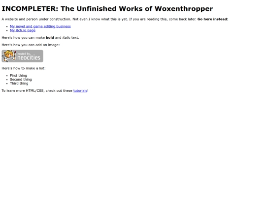 index screenshot