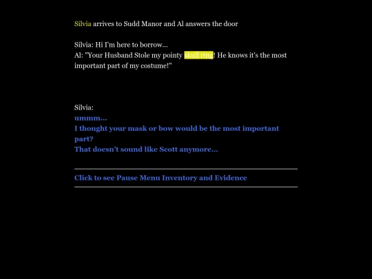SuddCityMysteryPrototype screenshot