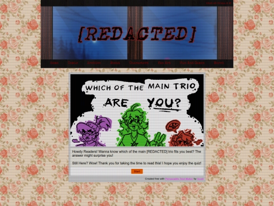 personality-quiz screenshot