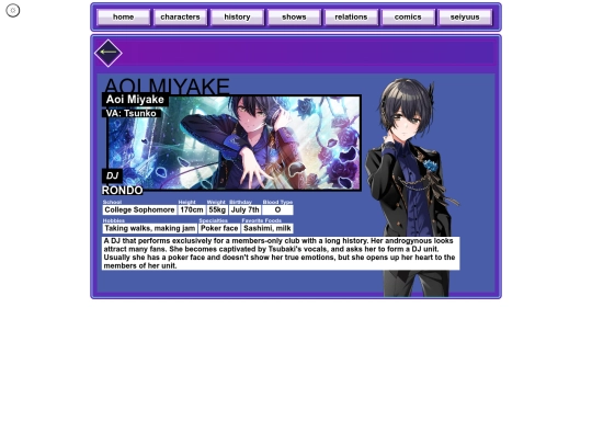 charas/aoi-miyake screenshot