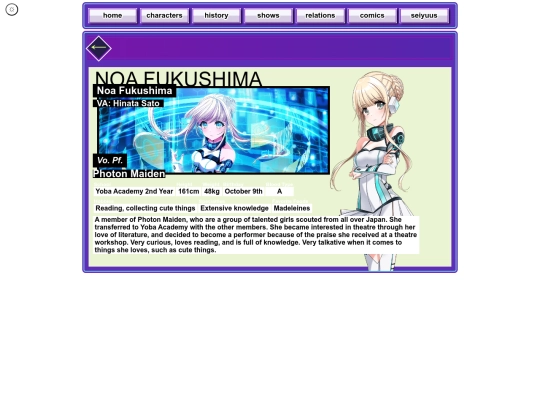 charas/noa-fukushima screenshot