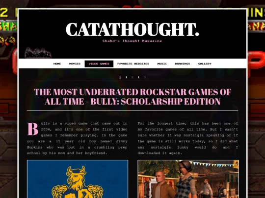 games screenshot
