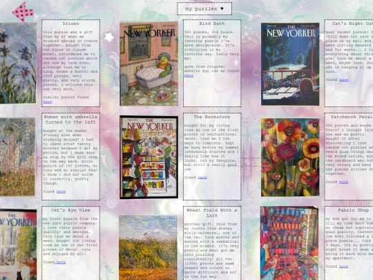 puzzles screenshot
