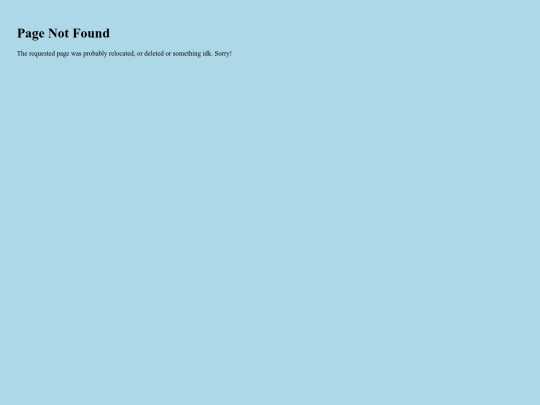 not_found screenshot