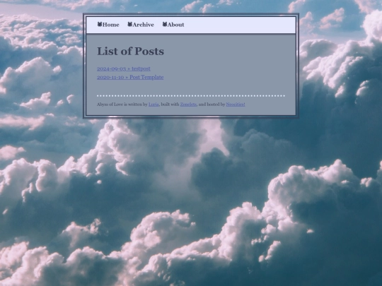 archive screenshot