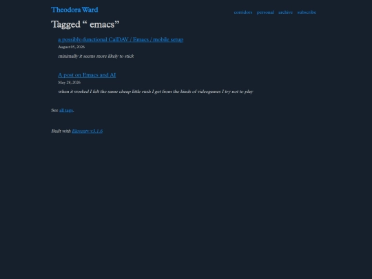 tags/emacs screenshot