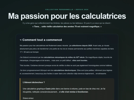 calculatrices GPT screenshot