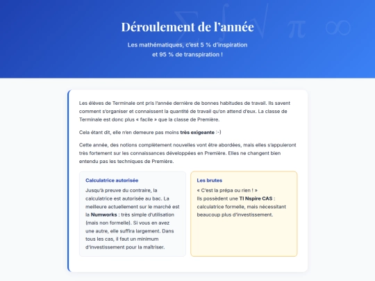 deroulement screenshot