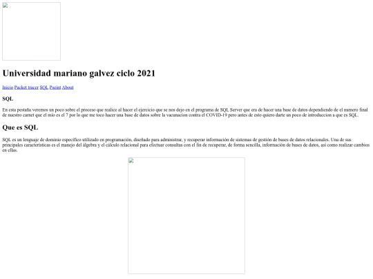 IMG/SQL screenshot