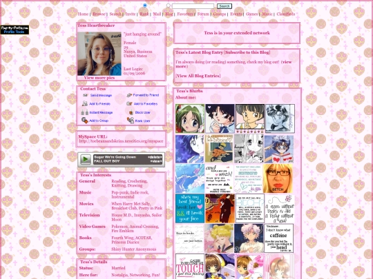content/myspace screenshot