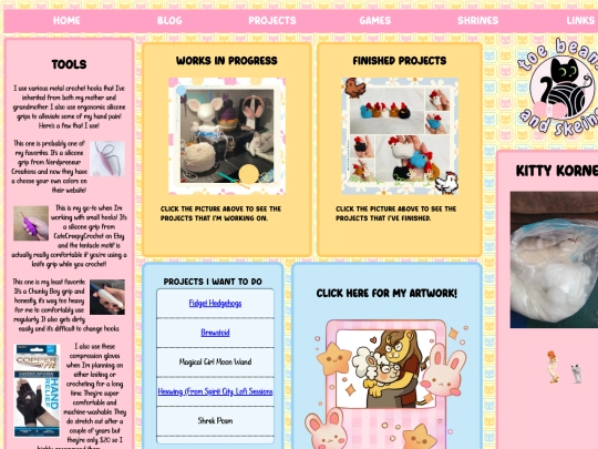 projects screenshot
