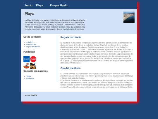 Huelin/playa screenshot