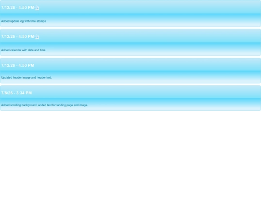 updatelog screenshot