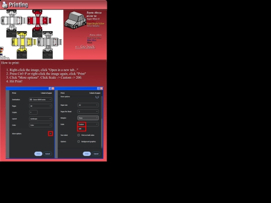 paperpages/ToyotaAltezzaRS200 screenshot