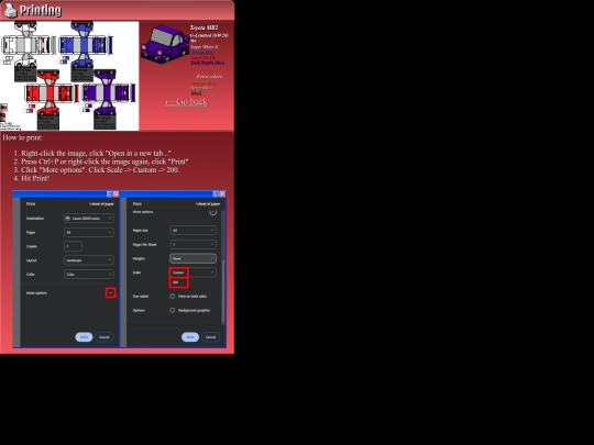paperpages/ToyotaMR2SW20 screenshot