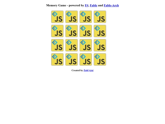 html/memory-game screenshot