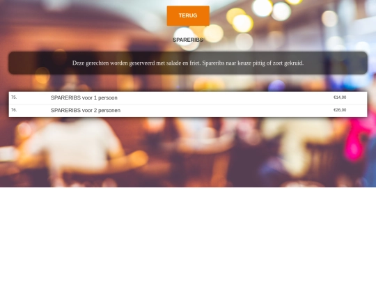 html/michael-website/html/spareribs screenshot