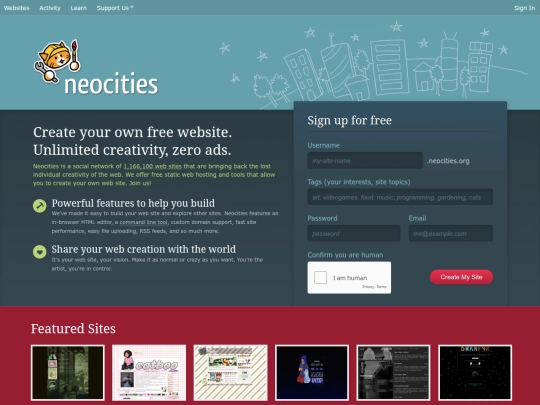 admin screenshot