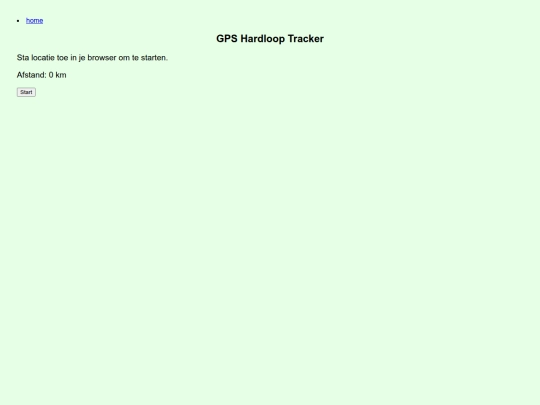 hardloop_gps screenshot