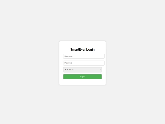 hackathon project/login screenshot