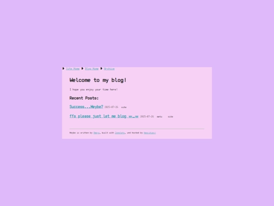 blog screenshot