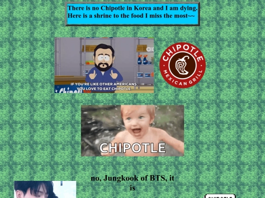 shrines/chipotle screenshot