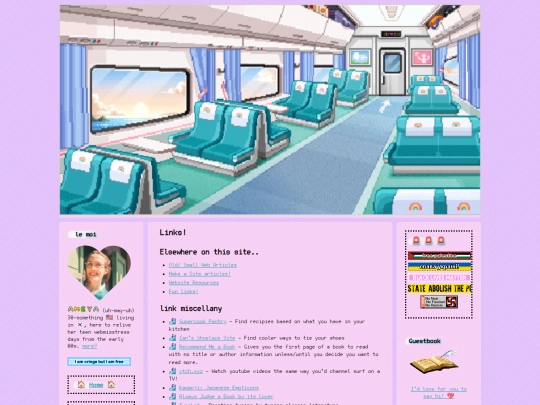 you/links screenshot