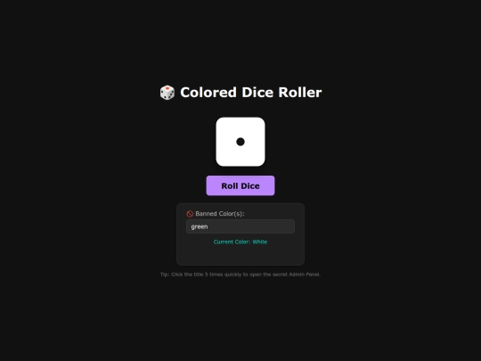 dice screenshot