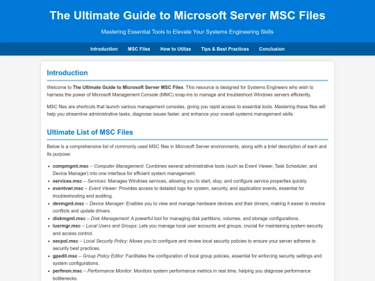 Micosoft Tools screenshot
