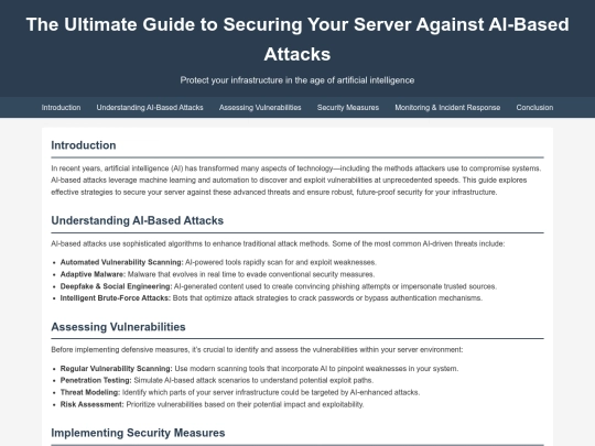 Protecting Against Ai Tools screenshot