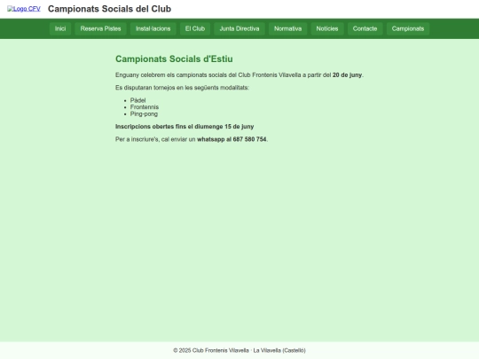 campionats screenshot