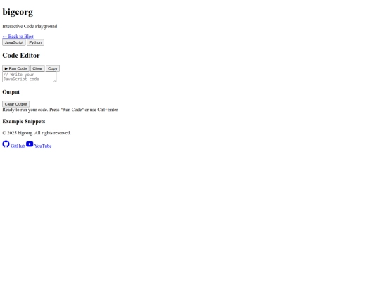 codespace screenshot