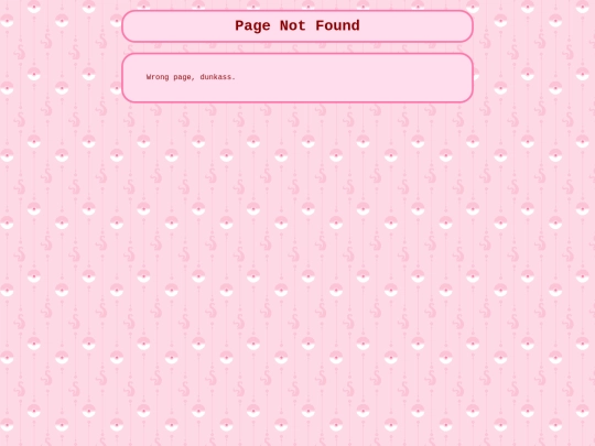 not_found screenshot