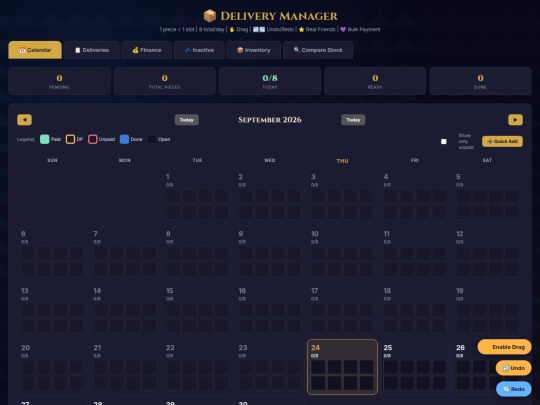 dotashop-sched screenshot
