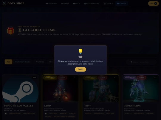 dotashopbackupoct1 screenshot